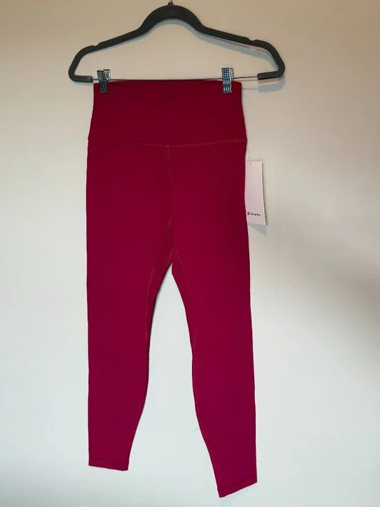 Lululemon Align HR Pant 28” Pink Size 8 NWT - Picture 1 of 3